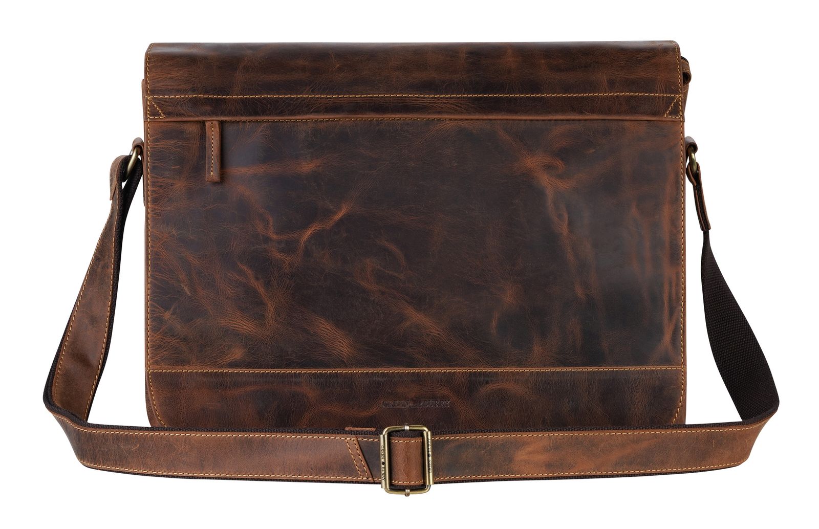 GREENBURRY Vintage Notebook Bag XXL Brown