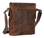 GREENBURRY Vintage Messenger Bag Brown