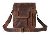 GREENBURRY Vintage Revolver Bag M Brown GREENBURRY Vintage Revolver Bag M Brown