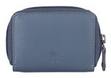 GREENBURRY Duett RV-Mini Wallet RFID Greyblue / Tan GREENBURRY Duett RV-Mini Wallet RFID Greyblue / Tan