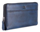 GREENBURRY Destressed RV-Long Wallet RFID Navy Blue GREENBURRY Destressed RV-Long Wallet RFID Navy Blue