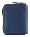 GREENBURRY Destressed Card Case RFID Navy Blue GREENBURRY Destressed Card Case RFID Navy Blue