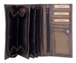 GREENBURRY Destressed Long Wallet RFID Teak Brown GREENBURRY Destressed Long Wallet RFID Teak Brown