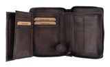 GREENBURRY Destressed RV-Wallet RFID Teak Brown GREENBURRY Destressed RV-Wallet RFID Teak Brown