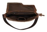 GREENBURRY Vintage A4 Crossbody Bag Brown GREENBURRY Vintage A4 Crossbody Bag Brown