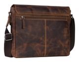 GREENBURRY Vintage A4 Crossbody Bag Brown GREENBURRY Vintage A4 Crossbody Bag Brown