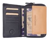 GREENBURRY Duett RV-Wallet RFID Black / Tan GREENBURRY Duett RV-Wallet RFID Black / Tan