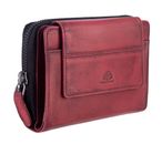 GREENBURRY Destressed RV-Wallet RFID Deep Red