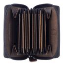 GREENBURRY Destressed Card Case RFID Deep Red GREENBURRY Destressed Card Case RFID Deep Red