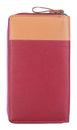 GREENBURRY Duett RV-Long Wallet RFID Red / Tan