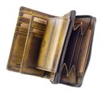 GREENBURRY Destressed RV-Wallet RFID Dirty Yellow GREENBURRY Destressed RV-Wallet RFID Dirty Yellow