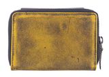 GREENBURRY Destressed RV-Wallet RFID Dirty Yellow GREENBURRY Destressed RV-Wallet RFID Dirty Yellow