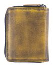 GREENBURRY Destressed Card Case RFID Dirty Yellow GREENBURRY Destressed Card Case RFID Dirty Yellow
