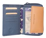 GREENBURRY Duett RV-Wallet RFID Greyblue / Tan