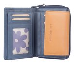 GREENBURRY Duett RV-Wallet RFID Greyblue / Tan