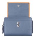 GREENBURRY Duett RV-Wallet RFID Greyblue / Tan