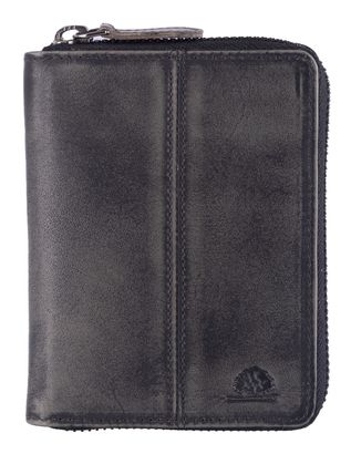 GREENBURRY Destressed RV-Wallet RFID Silver Grey GREENBURRY Destressed RV-Wallet RFID Silver Grey