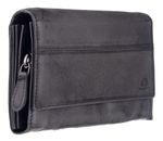 GREENBURRY Destressed Long Wallet RFID Silver Grey