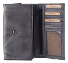 GREENBURRY Destressed Long Wallet RFID Silver Grey