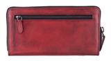 GREENBURRY Destressed RV-Long Wallet RFID Deep Red