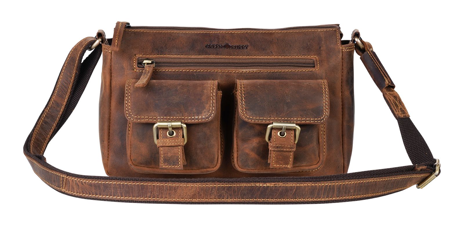 GREENBURRY Vintage Bag Brown
