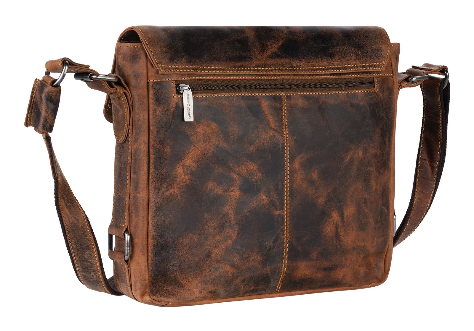 GREENBURRY Vintage Messenger Bag Brown GREENBURRY Vintage Messenger Bag Brown
