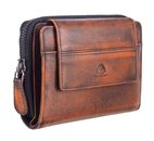 GREENBURRY Destressed RV-Wallet RFID Rusty Orange