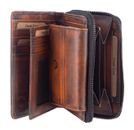 GREENBURRY Destressed RV-Wallet RFID Rusty Orange