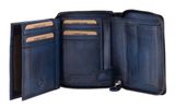 GREENBURRY Destressed RV-Wallet RFID Navy Blue