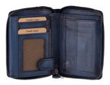 GREENBURRY Destressed RV-Wallet RFID Navy Blue