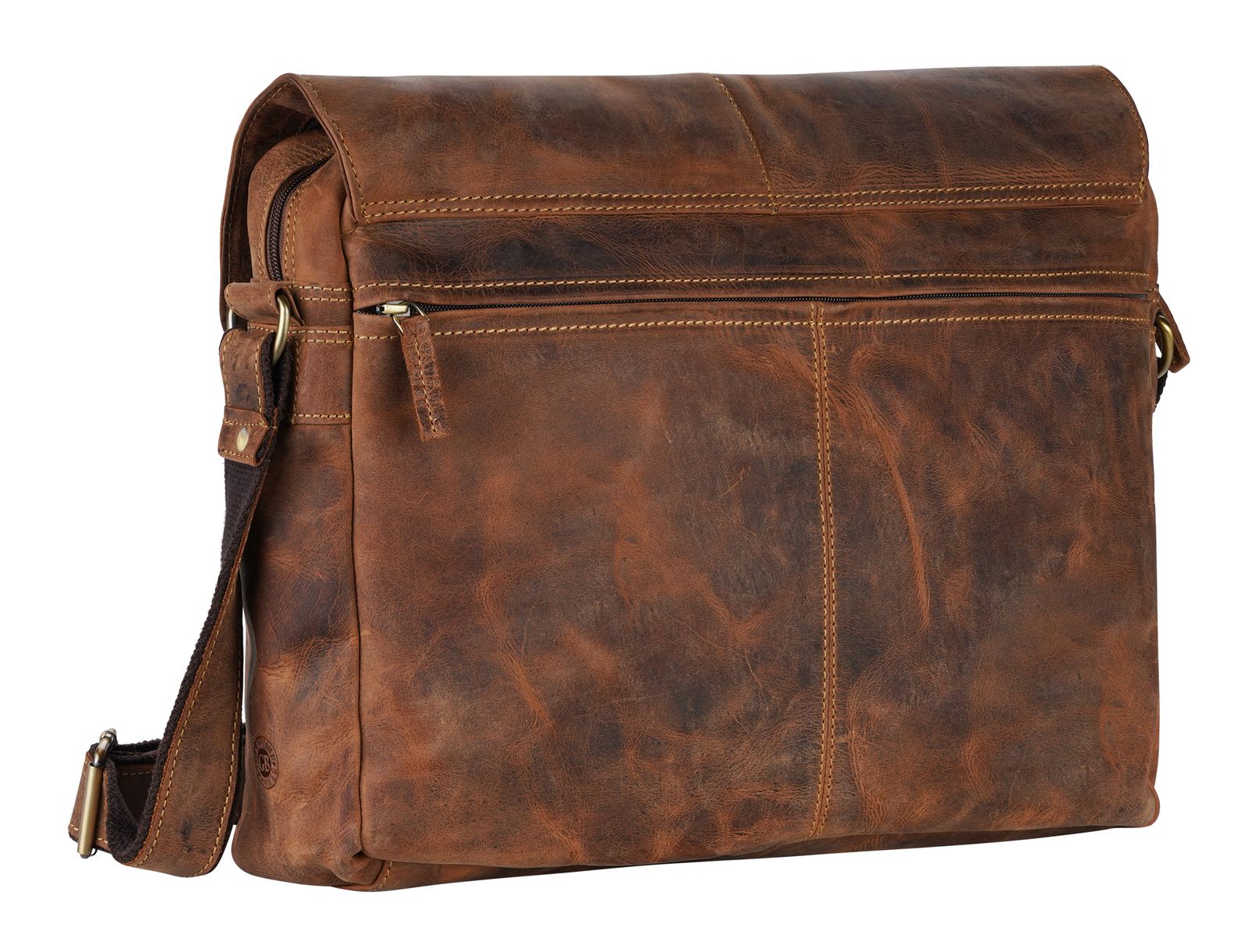 GREENBURRY Vintage Revolver Bag XL Brown GREENBURRY Vintage Revolver Bag XL Brown