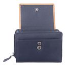 GREENBURRY Duett RV-Wallet RFID Navyblue / Tan GREENBURRY Duett RV-Wallet RFID Navyblue / Tan