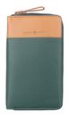 GREENBURRY Duett RV-Long Wallet RFID Bottlegreen / Tan GREENBURRY Duett RV-Long Wallet RFID Bottlegreen / Tan