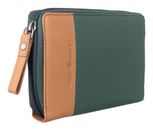 GREENBURRY Duett RV-Long Wallet RFID Bottlegreen / Tan GREENBURRY Duett RV-Long Wallet RFID Bottlegreen / Tan