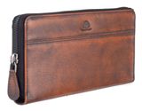 GREENBURRY Destressed RV-Long Wallet RFID Rusty Orange