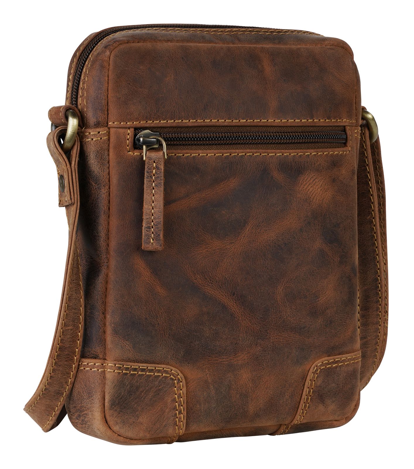 GREENBURRY Vintage Crossbody Bag S Brown GREENBURRY Vintage Crossbody Bag S Brown