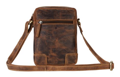 GREENBURRY Vintage Crossbody Bag S Brown GREENBURRY Vintage Crossbody Bag S Brown