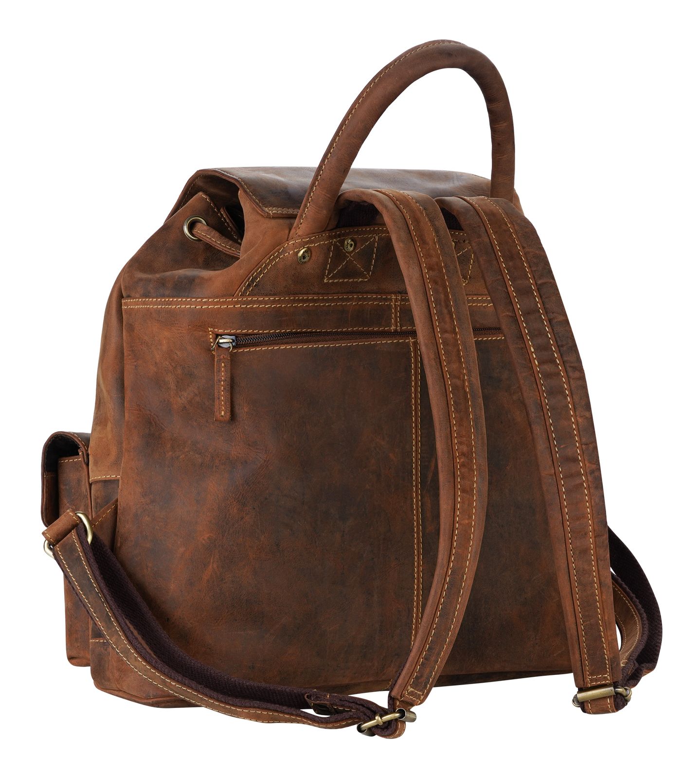 GREENBURRY Vintage Backpack L Brown GREENBURRY Vintage Backpack L Brown