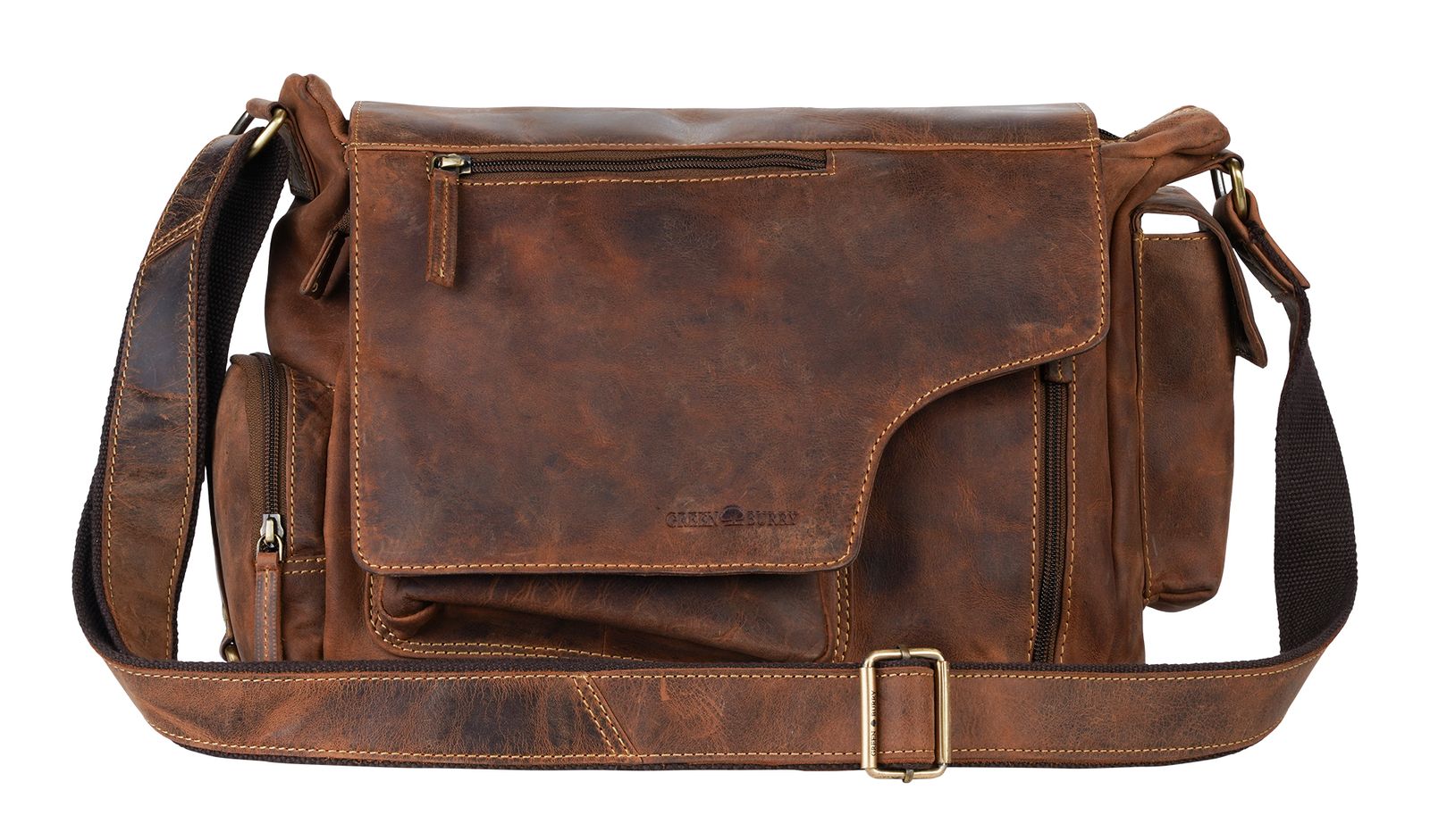 GREENBURRY Vintage New Hunting Bag II Brown