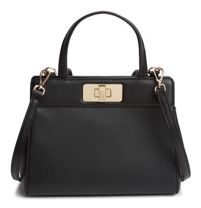 TOMMY HILFIGER TH Modern Mini Satchel Black TOMMY HILFIGER TH Modern Mini Satchel Black