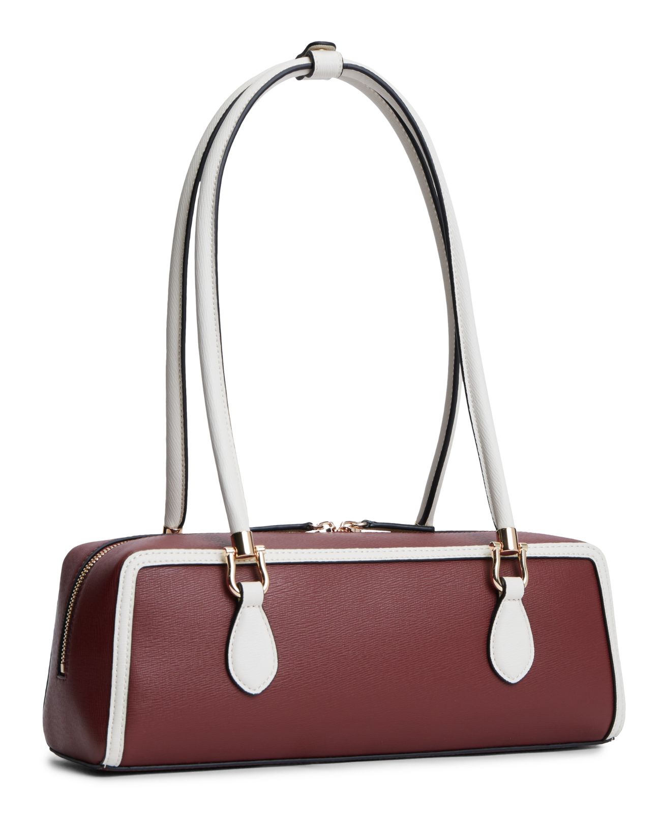 TOMMY HILFIGER Grace Shoulder Bag Velvet Maroon TOMMY HILFIGER Grace Shoulder Bag Velvet Maroon