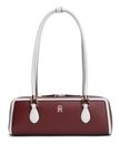 TOMMY HILFIGER Grace Shoulder Bag Velvet Maroon TOMMY HILFIGER Grace Shoulder Bag Velvet Maroon