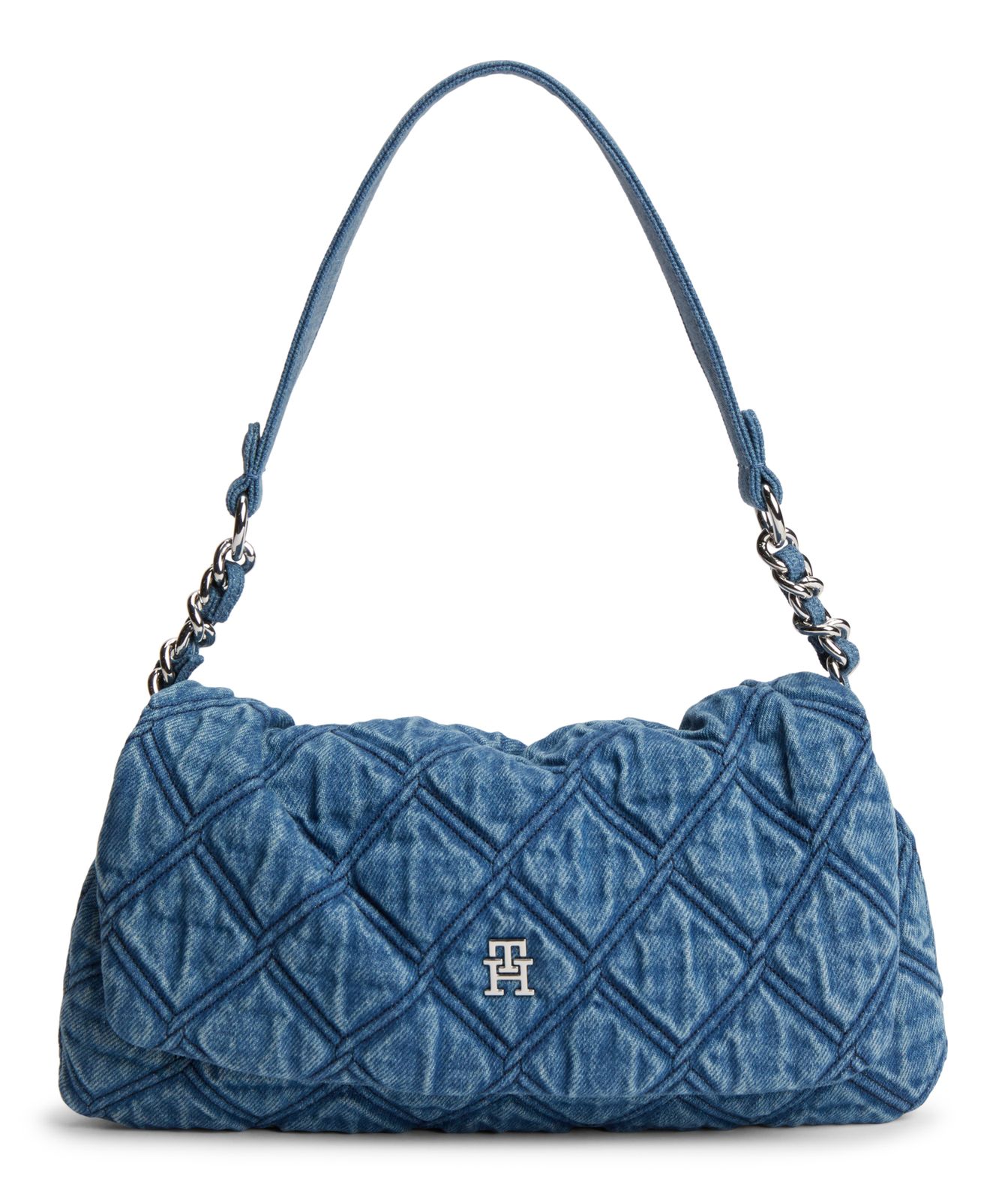 TOMMY HILFIGER Feminine Shoulder Bag Denim