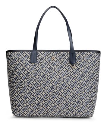 TOMMY HILFIGER Icon Tote Bag Blue Mono TOMMY HILFIGER Icon Tote Bag Blue Mono