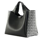 DKNY Willa Satchel Black / Silver