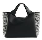 DKNY Willa Satchel Black / Silver