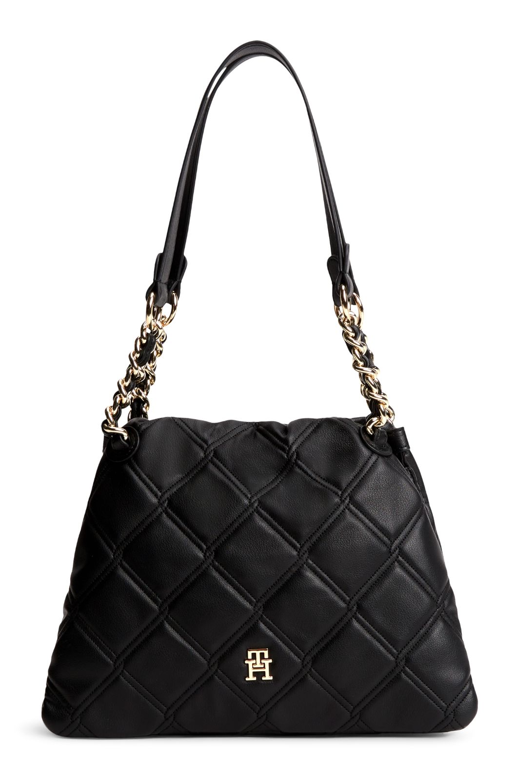 TOMMY HILFIGER Feminine Mini Tote Black