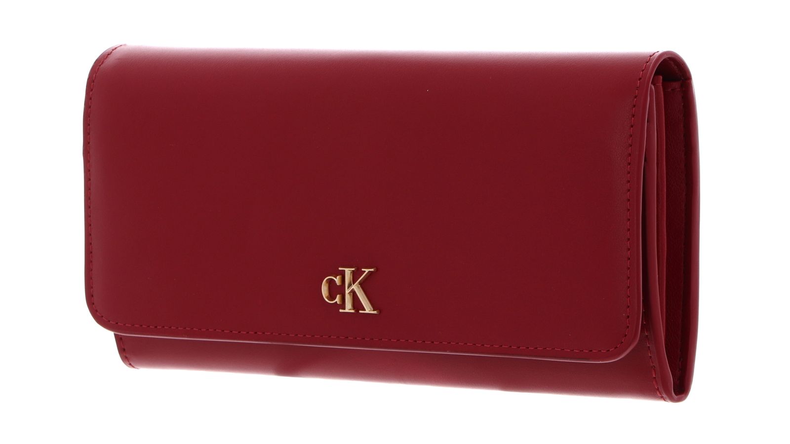Calvin Klein Long Zip Around Wallet Bordeaux Wine