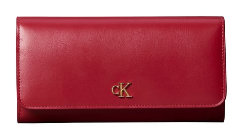 Calvin Klein Long Zip Around Wallet Bordeaux Wine
