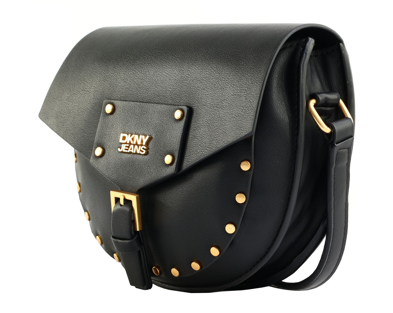 DKNY Payton Flap Crossbody Bag Blk / Gold DKNY Payton Flap Crossbody Bag Blk / Gold